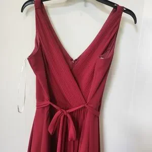 david's bridal backless dress KAIRI MINI DRESS main image 0